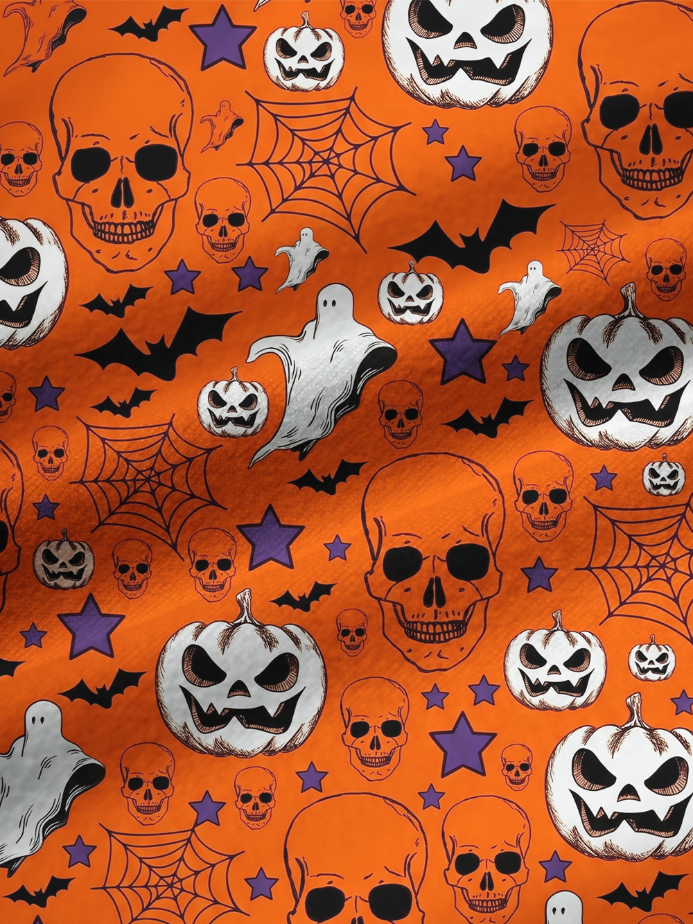 GHOUL HARVEST FULL-PRINT SPAGHETTI-STRAP TOP