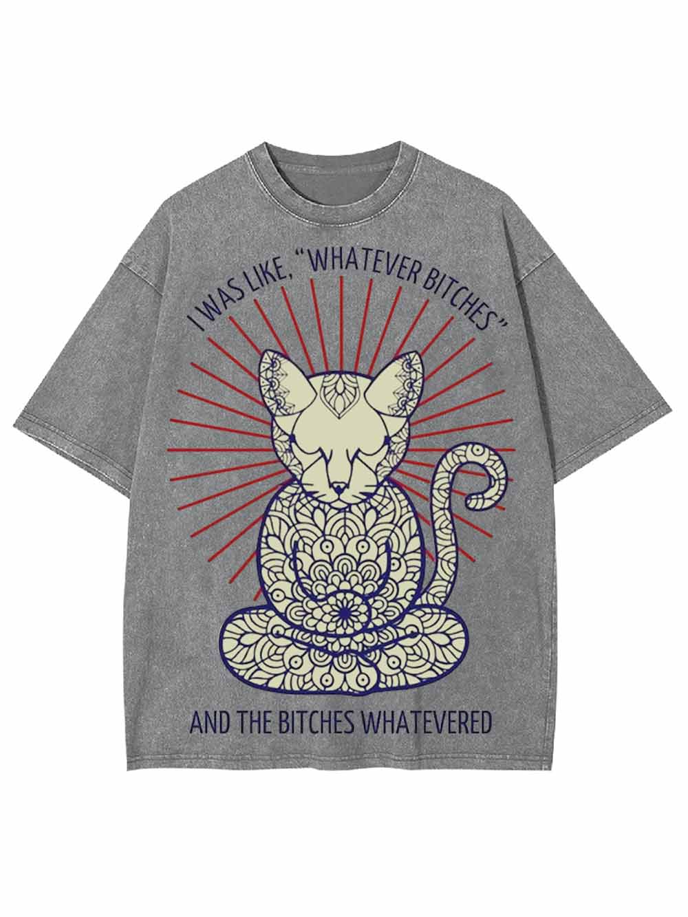 I Was Like, 'whatever Bitches Washed Tshirt