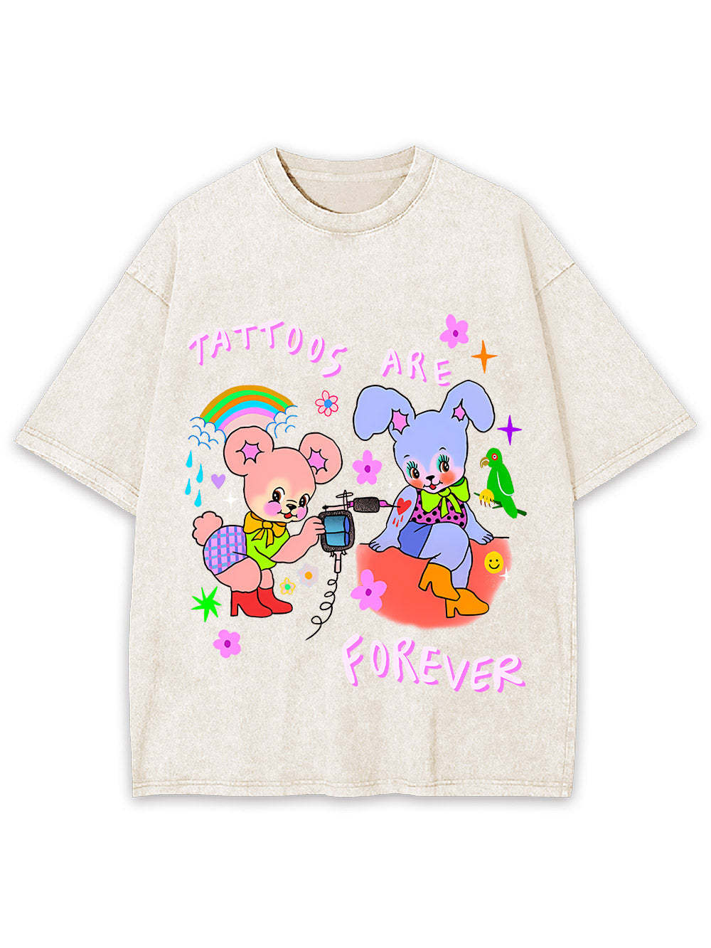 Tattoos Are Forever Washed Tshirt
