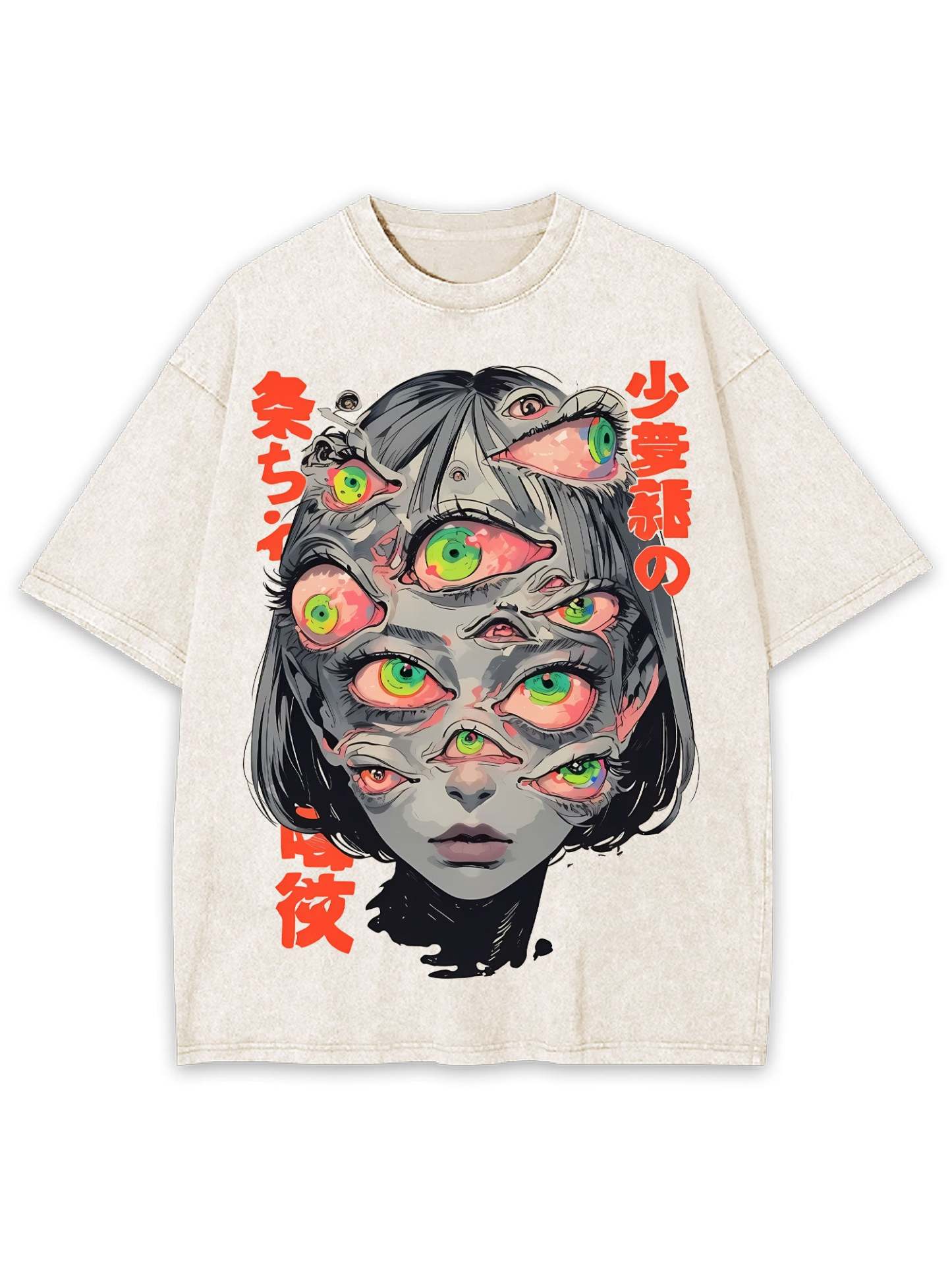THOUSAND EYED FANTASY WASHED TSHIRT