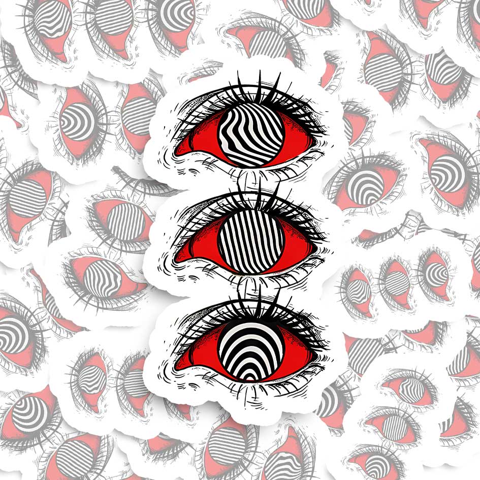 HYPNOTIC GAZEL STICKER