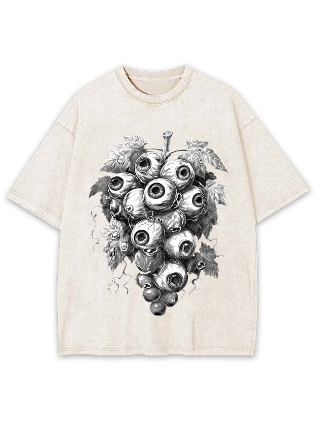 EYES IN THE BUNCH WASHED TSHIRT