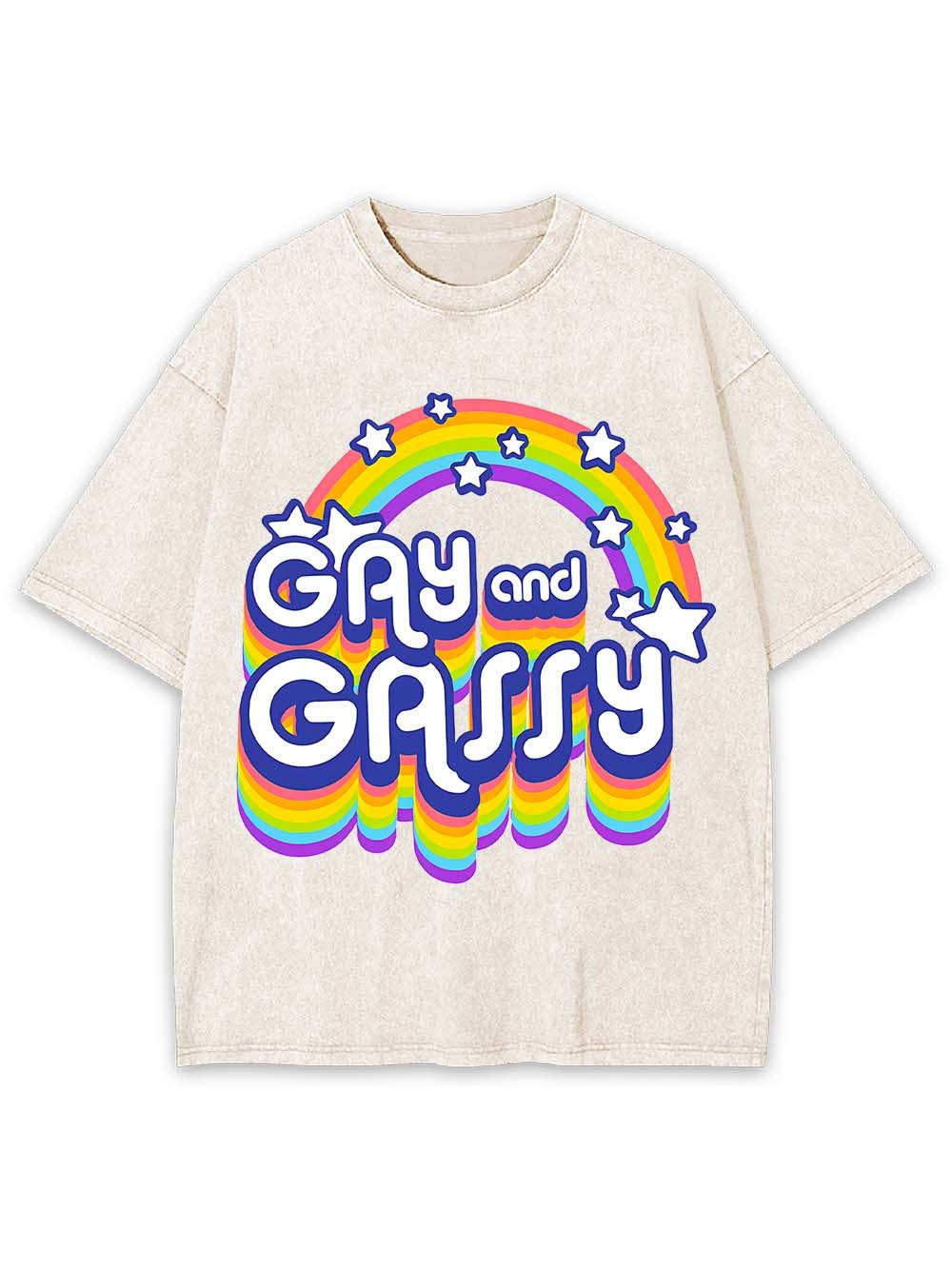 Gay and Gassy Washed Tshirt