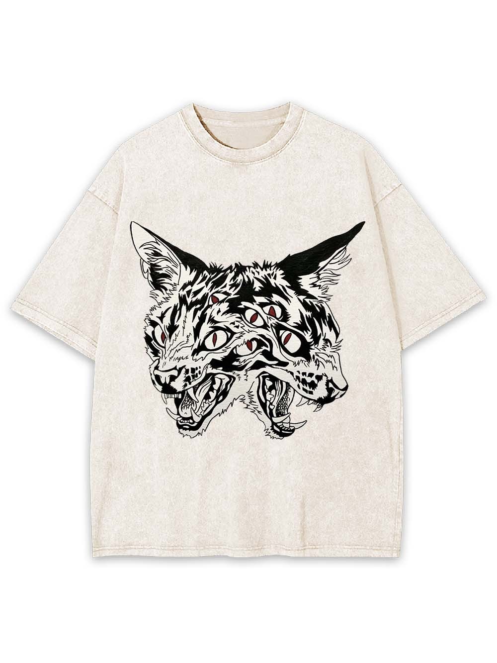 Feral Nightmare Washed Tshirt