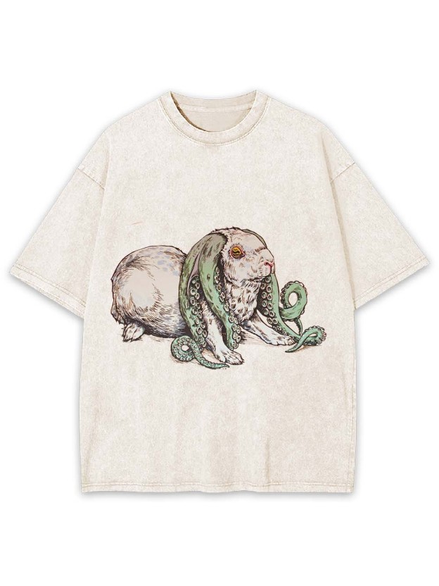 Octobunny Fusion Washed Tshirt