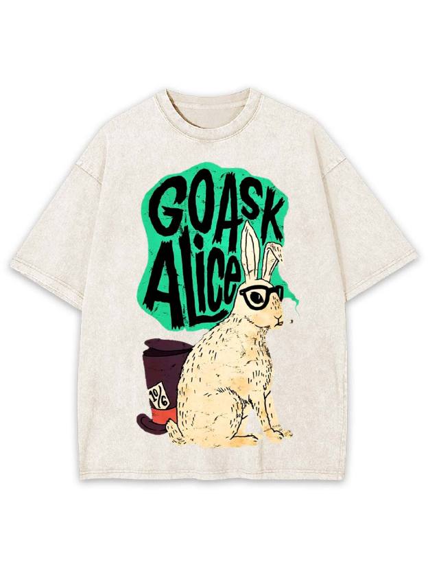 Go Ask Alice Washed Tshirt