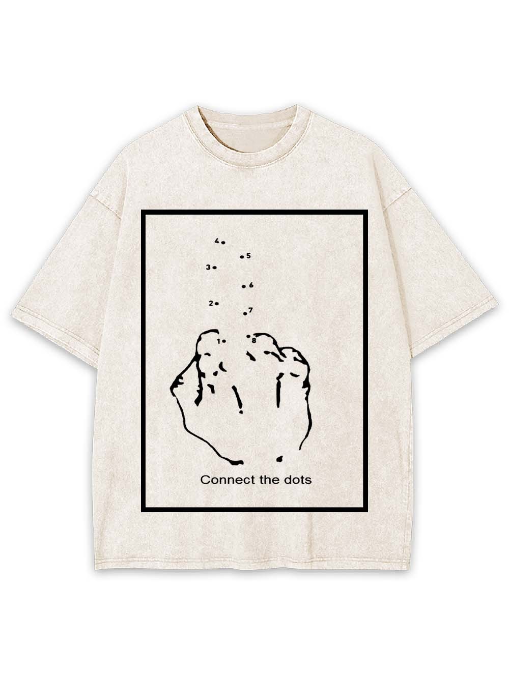 Connect The Dots Washed Tshirt
