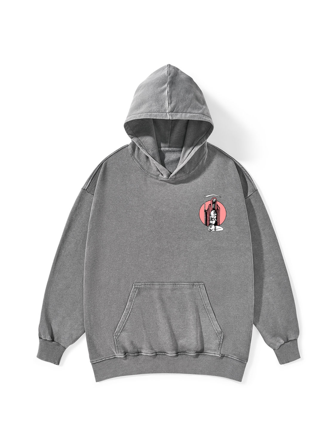 Death And Bound Washed Hoodie