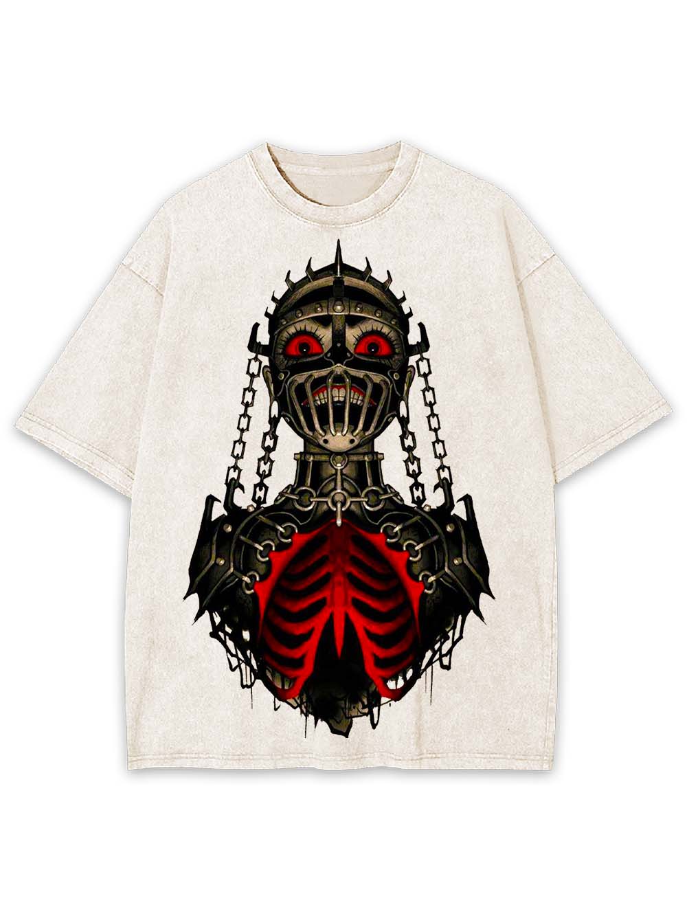 CAGED TERROR WASHED TSHIRT