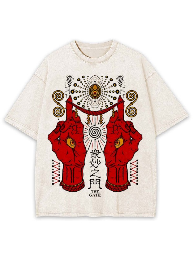 The Mystical Gate Washed Tshirt