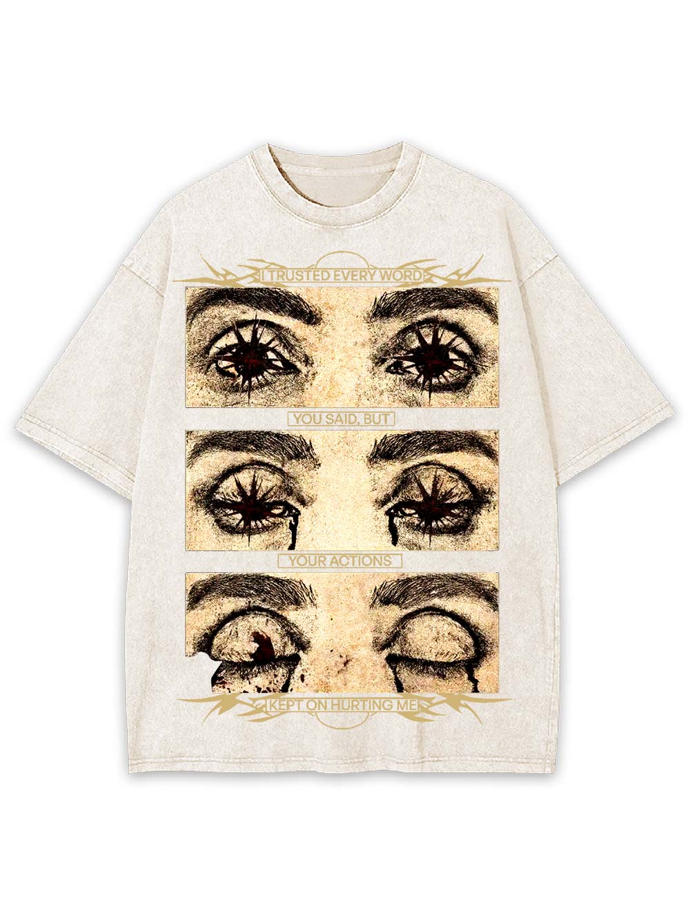 Broken Trust Chronicles Washed Tshirt