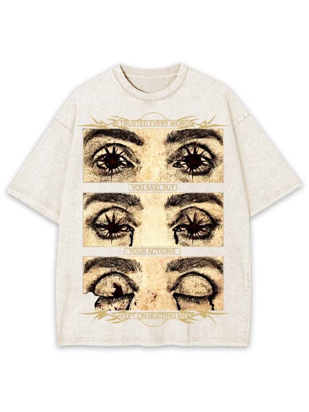 Broken Trust Chronicles Washed Tshirt