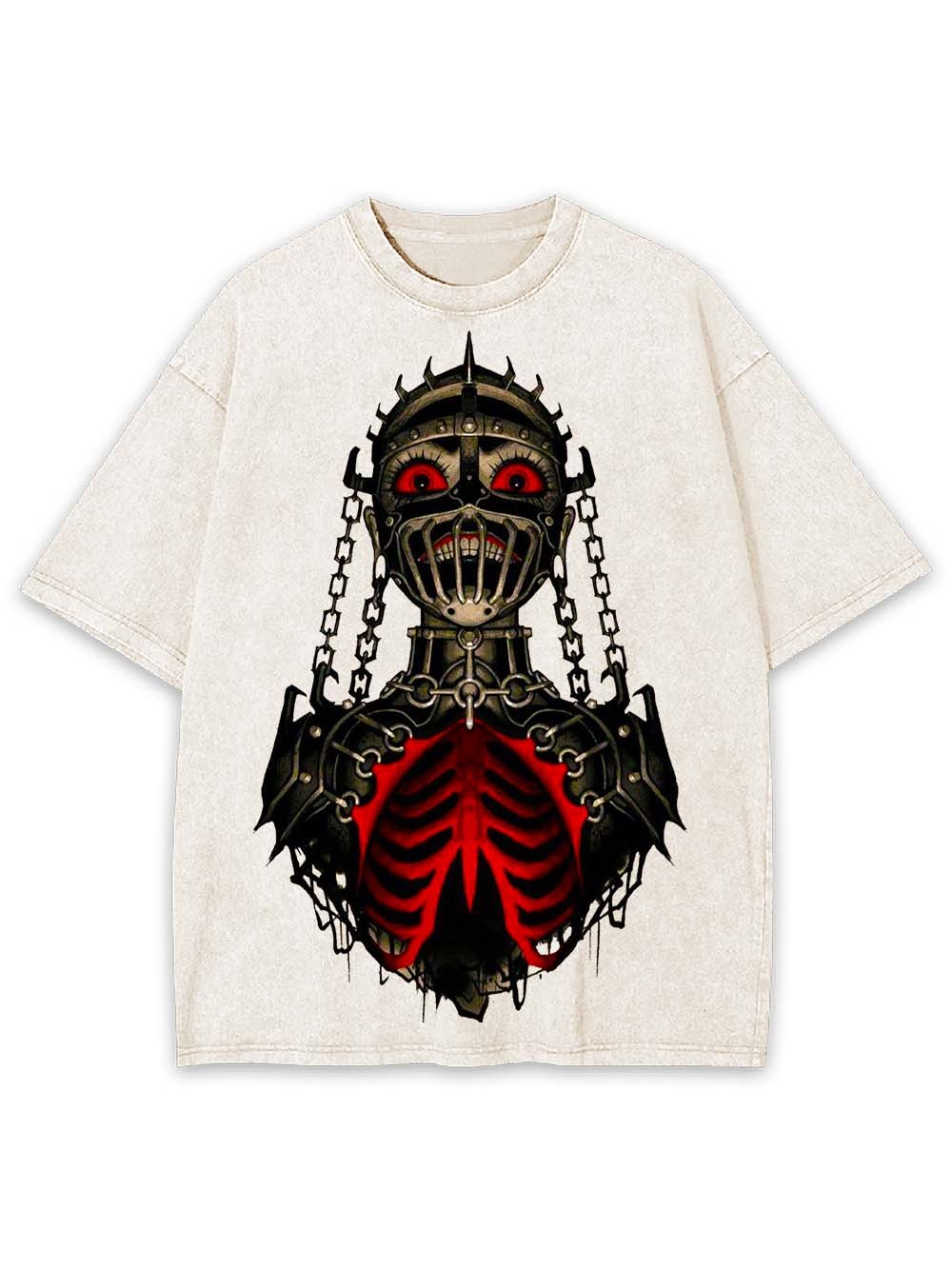 CAGED TERROR WASHED TSHIRT