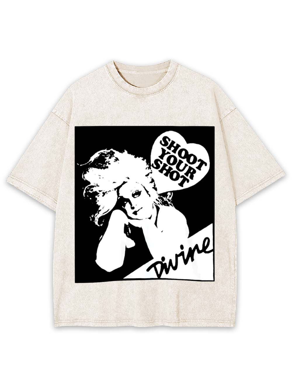 Shoot Your Shot Washed Tshirt