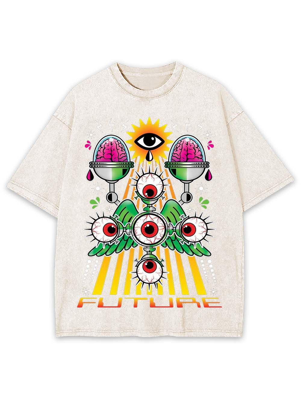 VISIONARY FUTURE WASHED TSHIRT