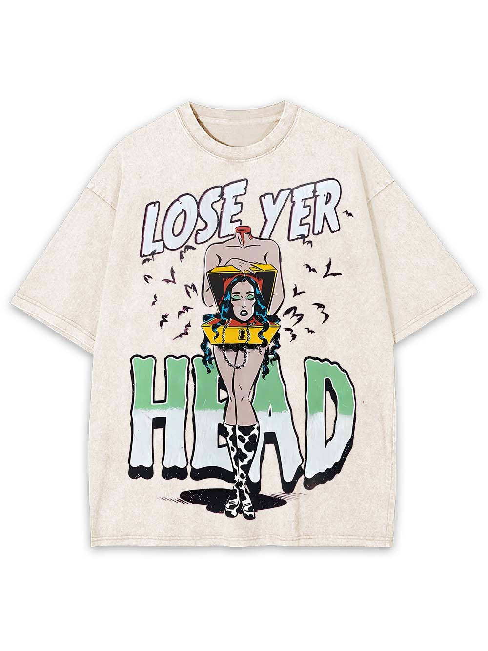 LOST YER HEAD WASHED TSHIRT