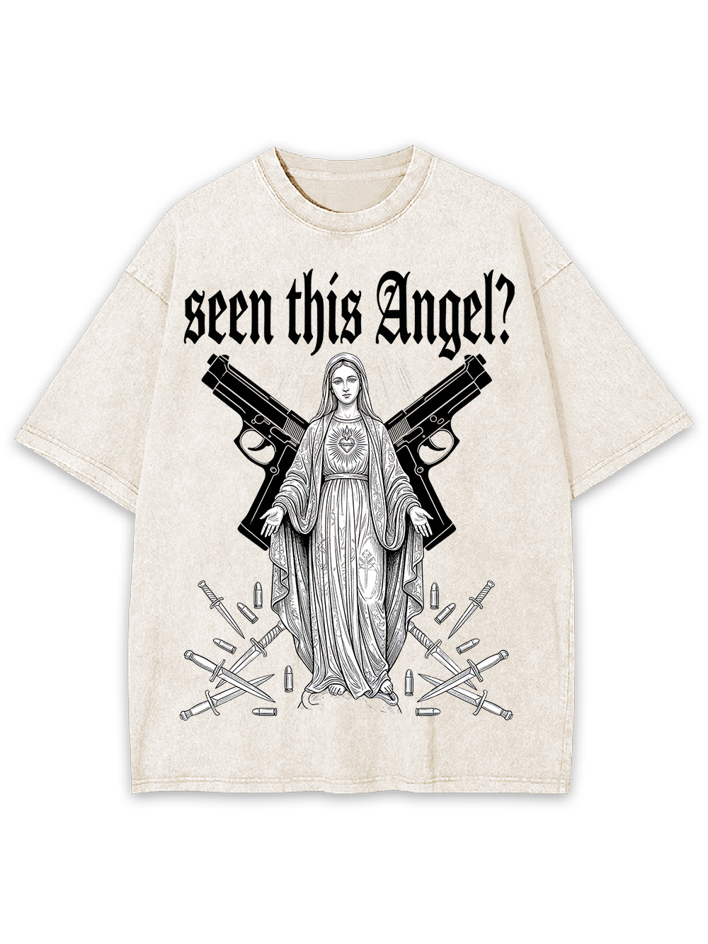seen this Angel Washed Tshirt