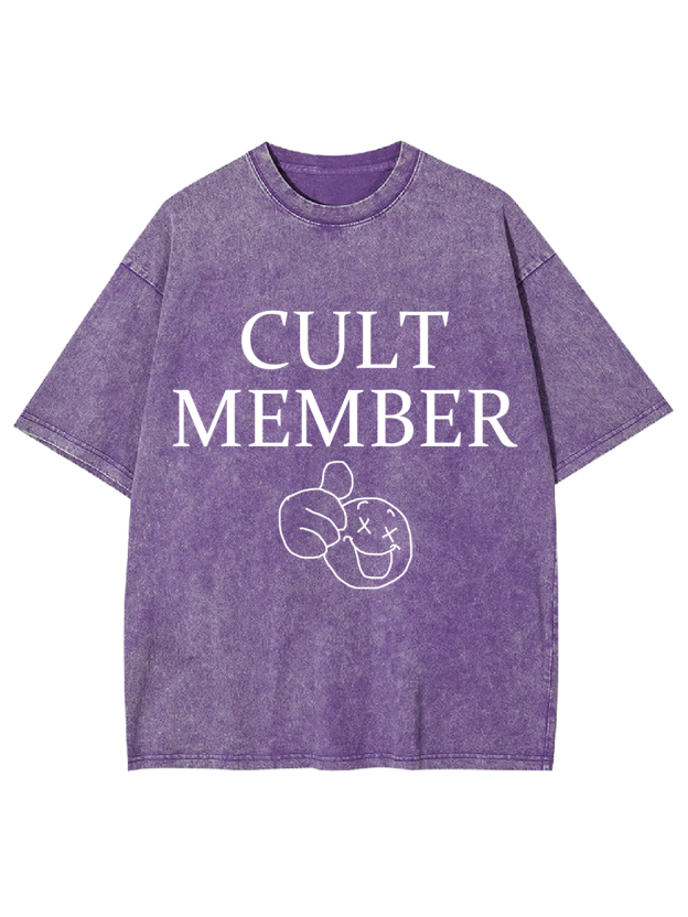 CULT MEMBER Washed Tshirt