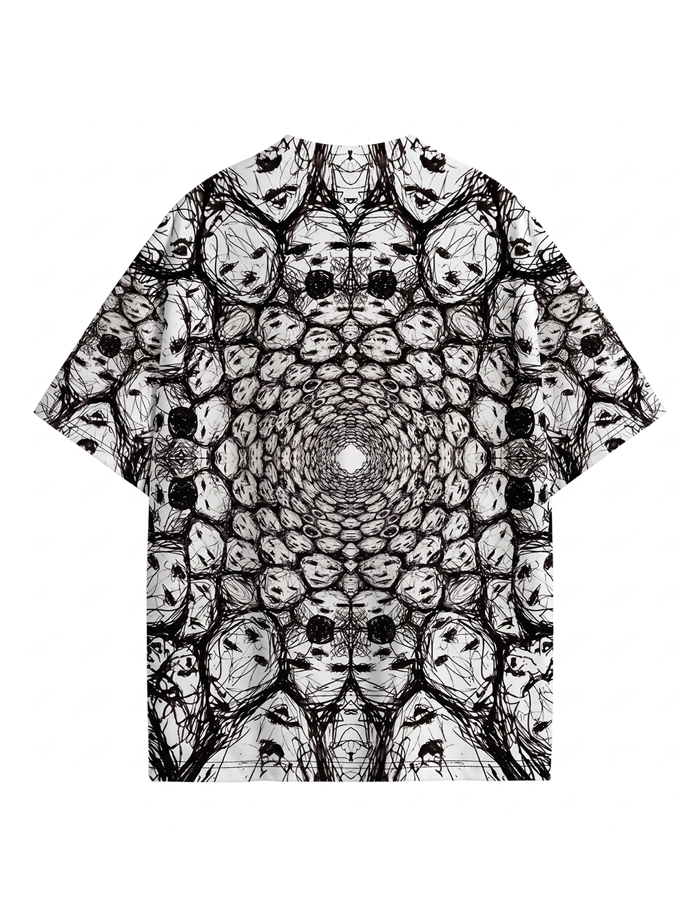 HORROR MASKS Eco Oversized Graphic Tees