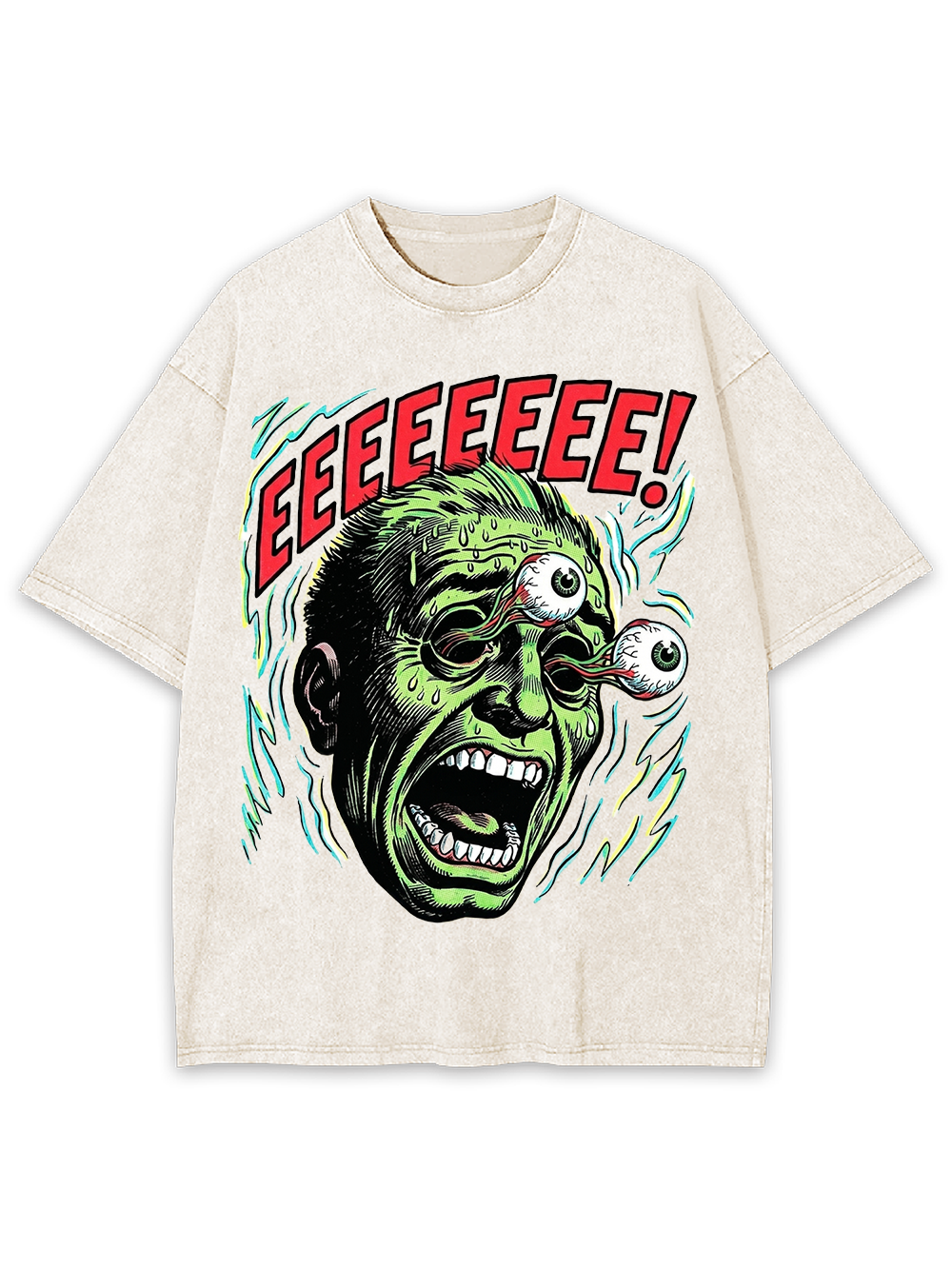 Screaming Vision Washed Tshirt