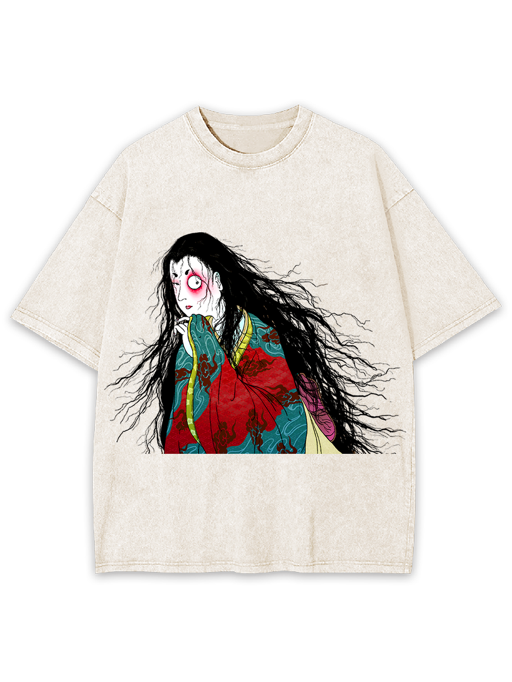 Haunting Elegance Washed Tshirt