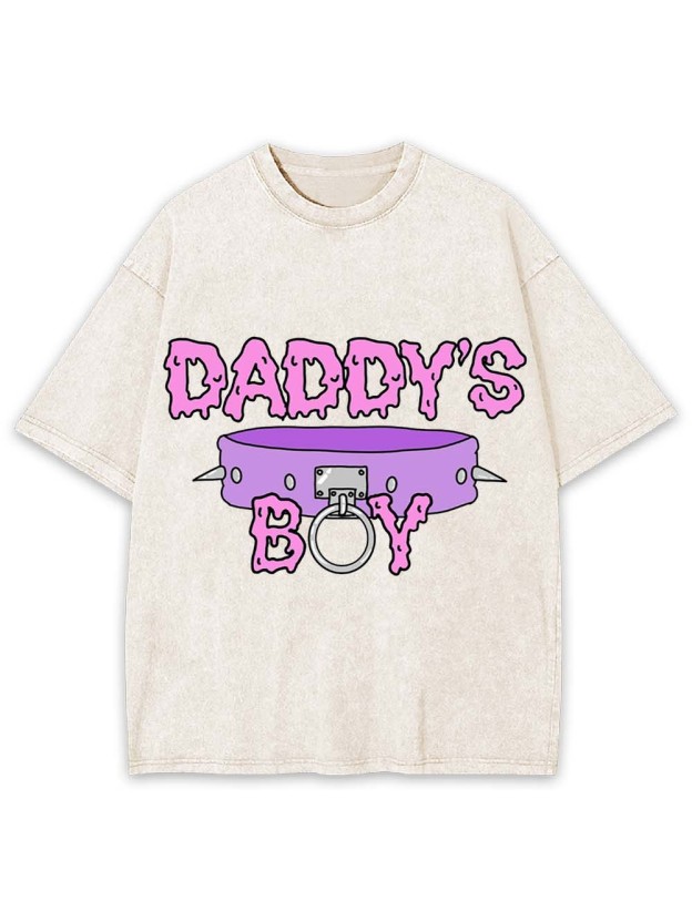 Daddy's Boy Washed Tshirt