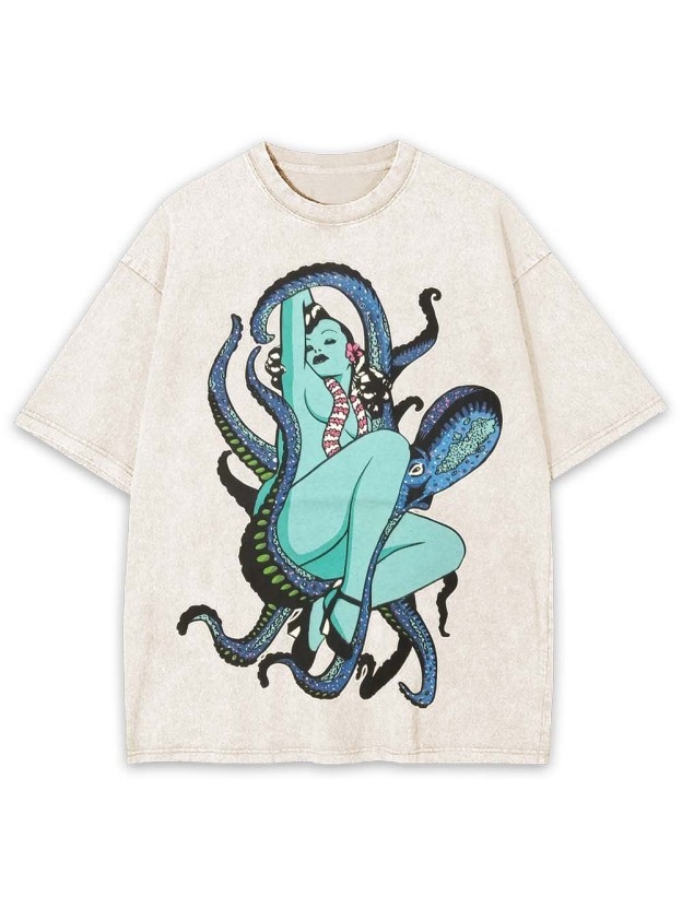 Entangled with the Deep Washed Tshirt