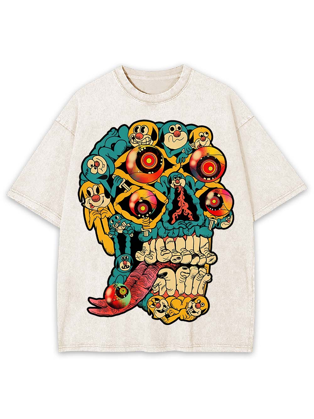 Playful Death Washed Tshirt