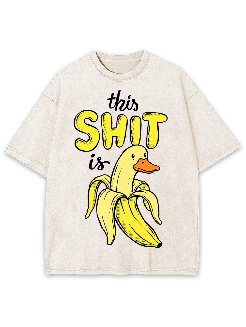 Banana Duck Washed Tshirt