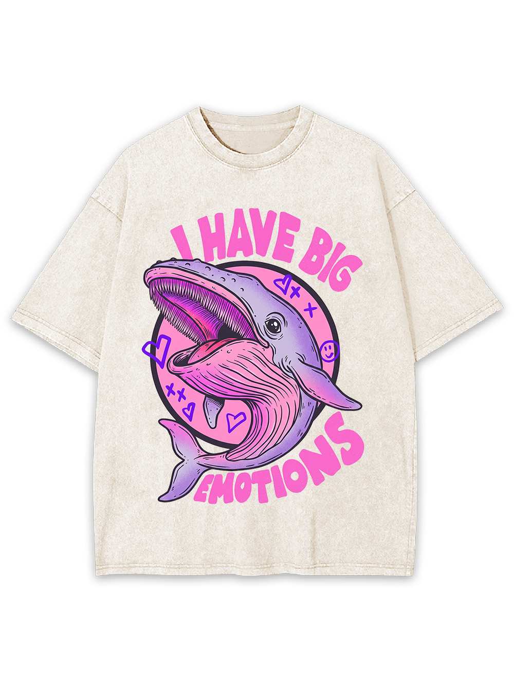 I Have Big Emotions Washed Tshirt