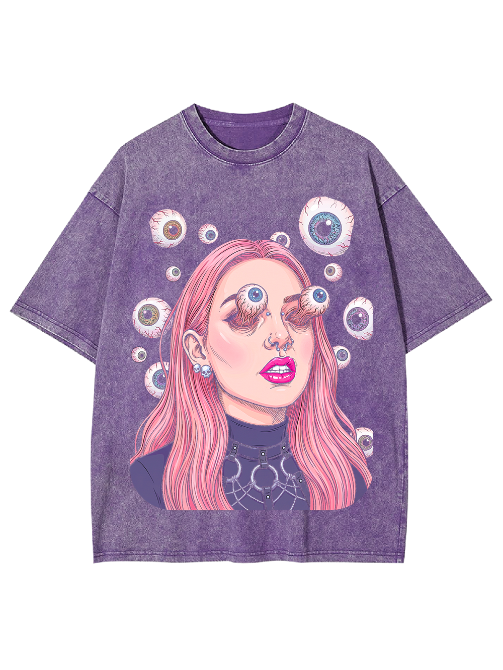 EYE OF THE PINK PHOENIX WASHED TSHIRT