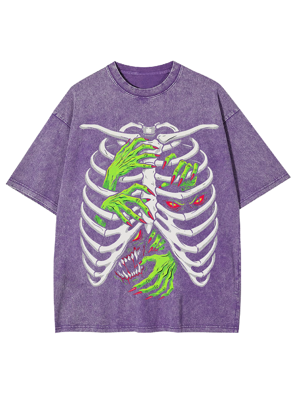 CLAWING FROM THE INSIDE WASHED TSHIRT