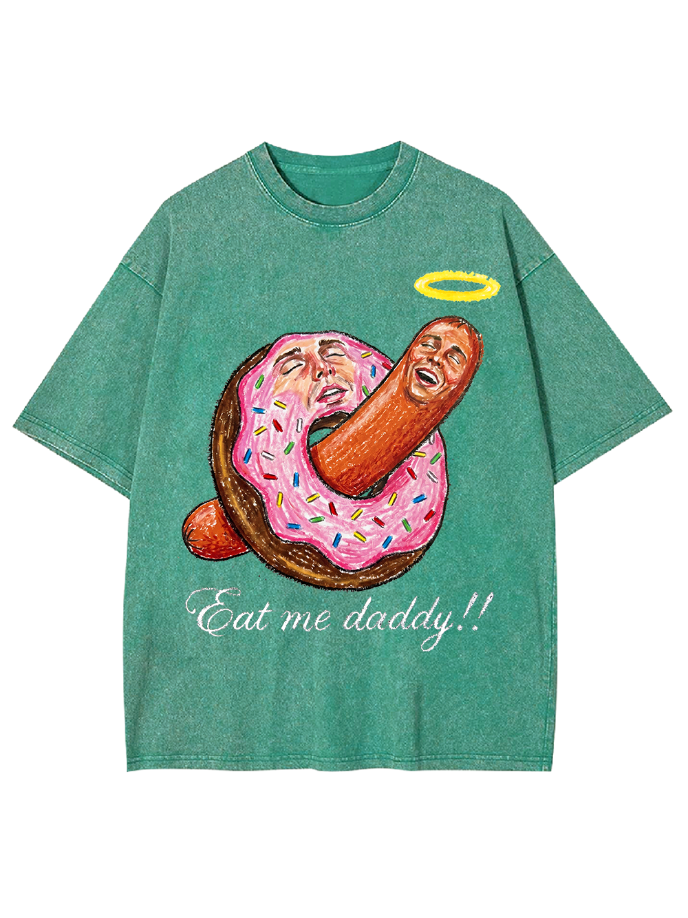 EAT ME DADDY WASHED TSHIRT