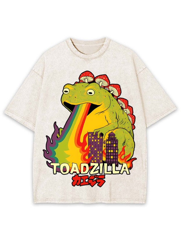 Toadzilla Washed Tshirt