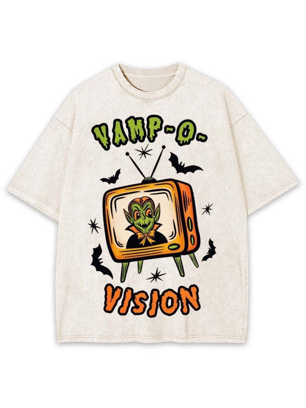 Vamp-i-Vision Washed Tshirt
