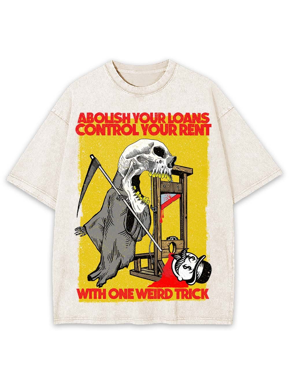 One Weird Trick for Revolution Washed Tshirt