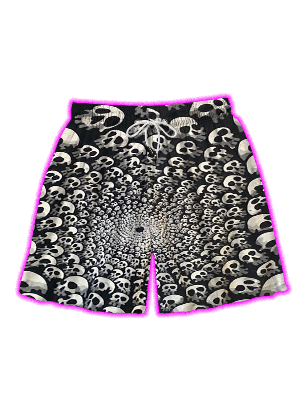 HORROR MASKS SKULL ALL OVER PRINT SHORTS