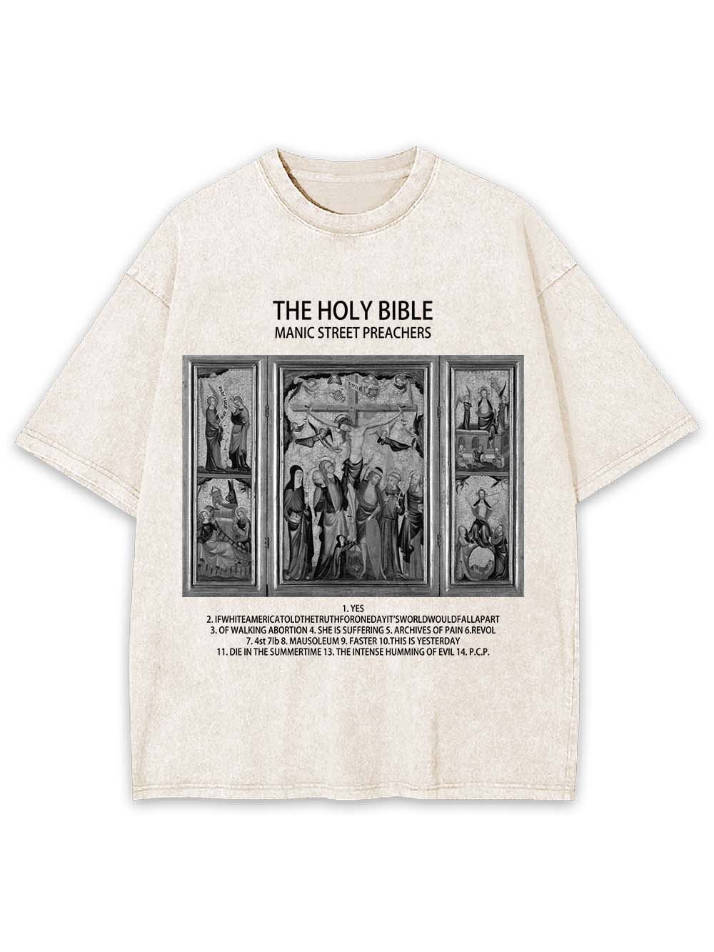 Manic Street Preachers Washed Tshirt