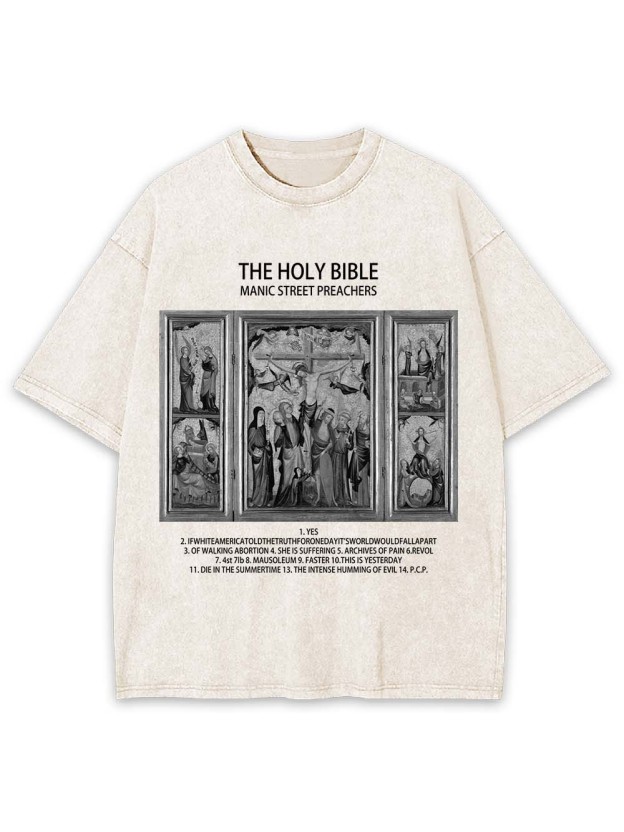 Manic Street Preachers Washed Tshirt