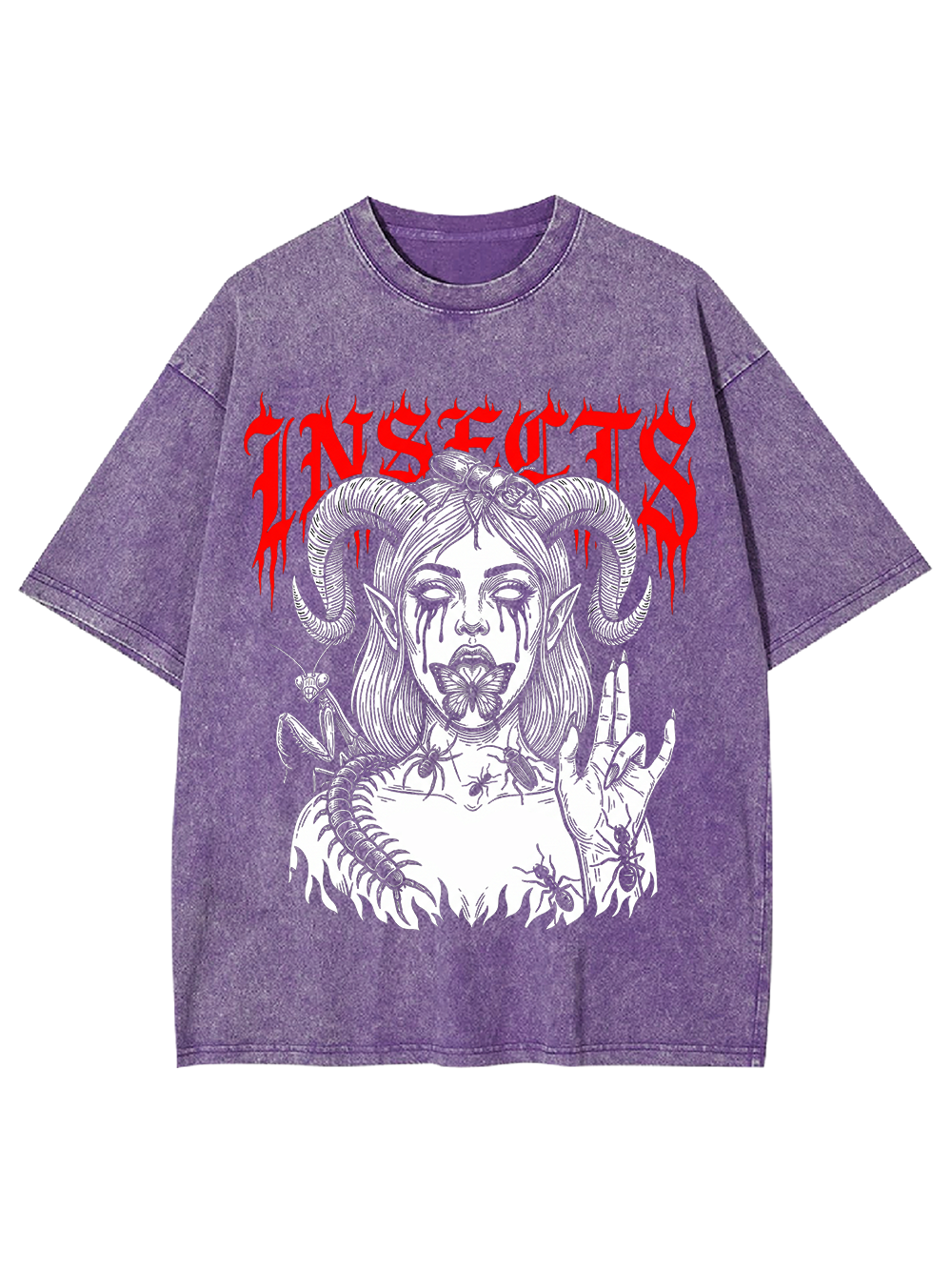 INSECTS WASHED TSHIRT