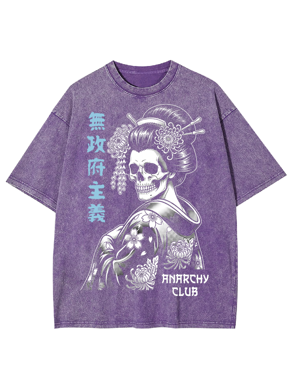 ANARCHY GEISHA WASHED TSHIRT