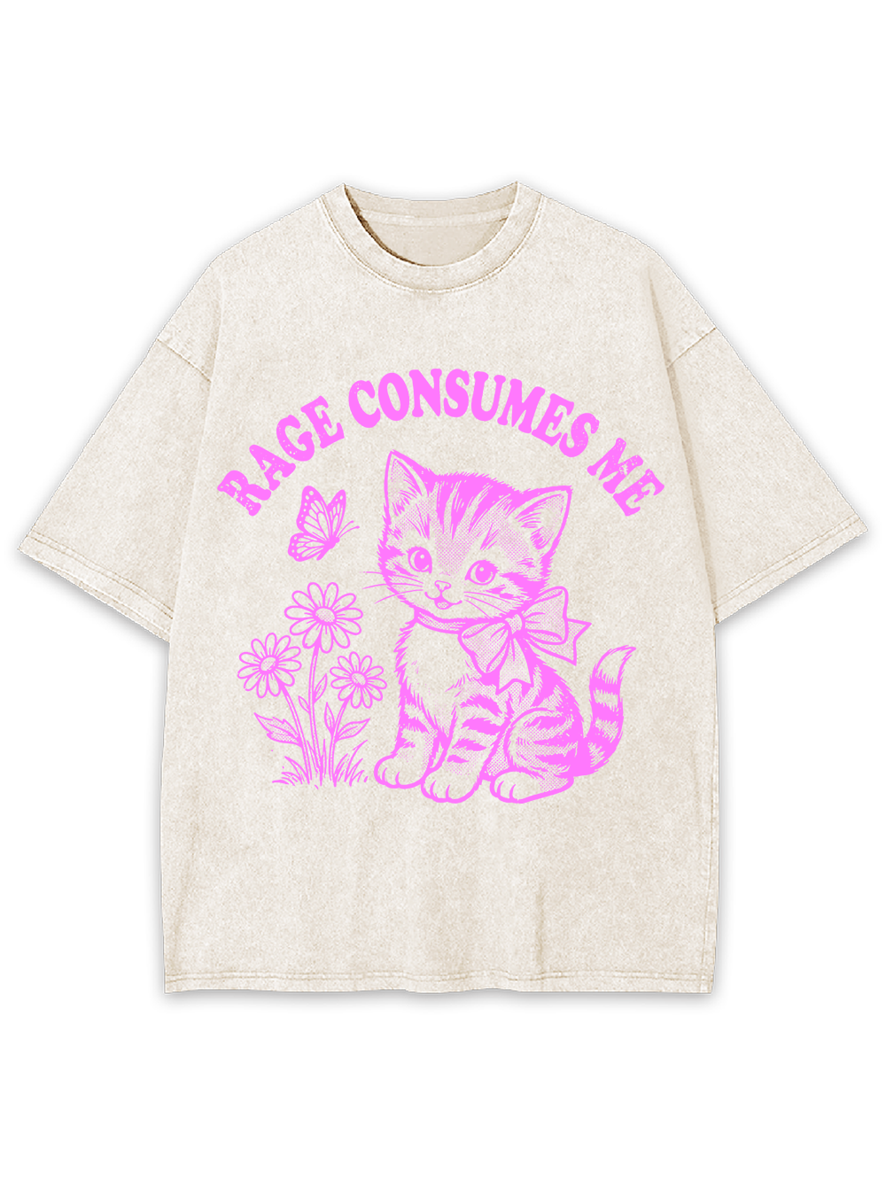 RAGE CONSUMES ME WASHED TSHIRT