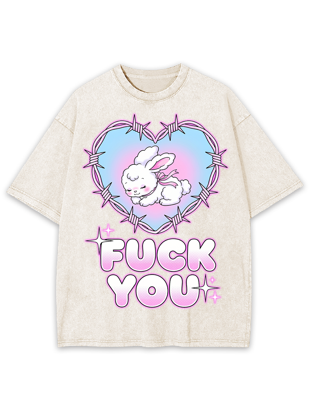 FUCK YOU WASHED TSHIRT