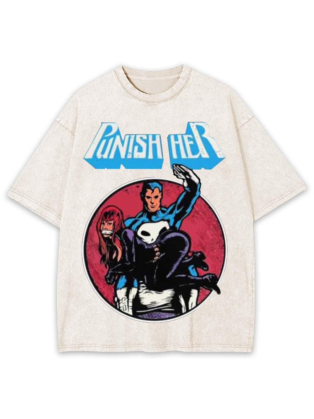 Punish Her Washed Tshirt