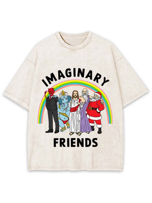 Imaginary Friends Washed Tshirt