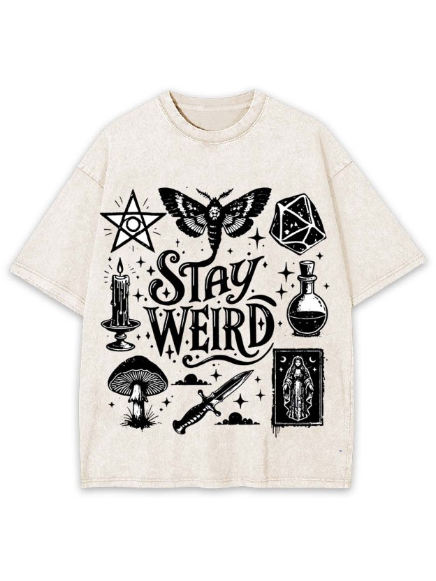 Mystic Vibes Washed Tshirt