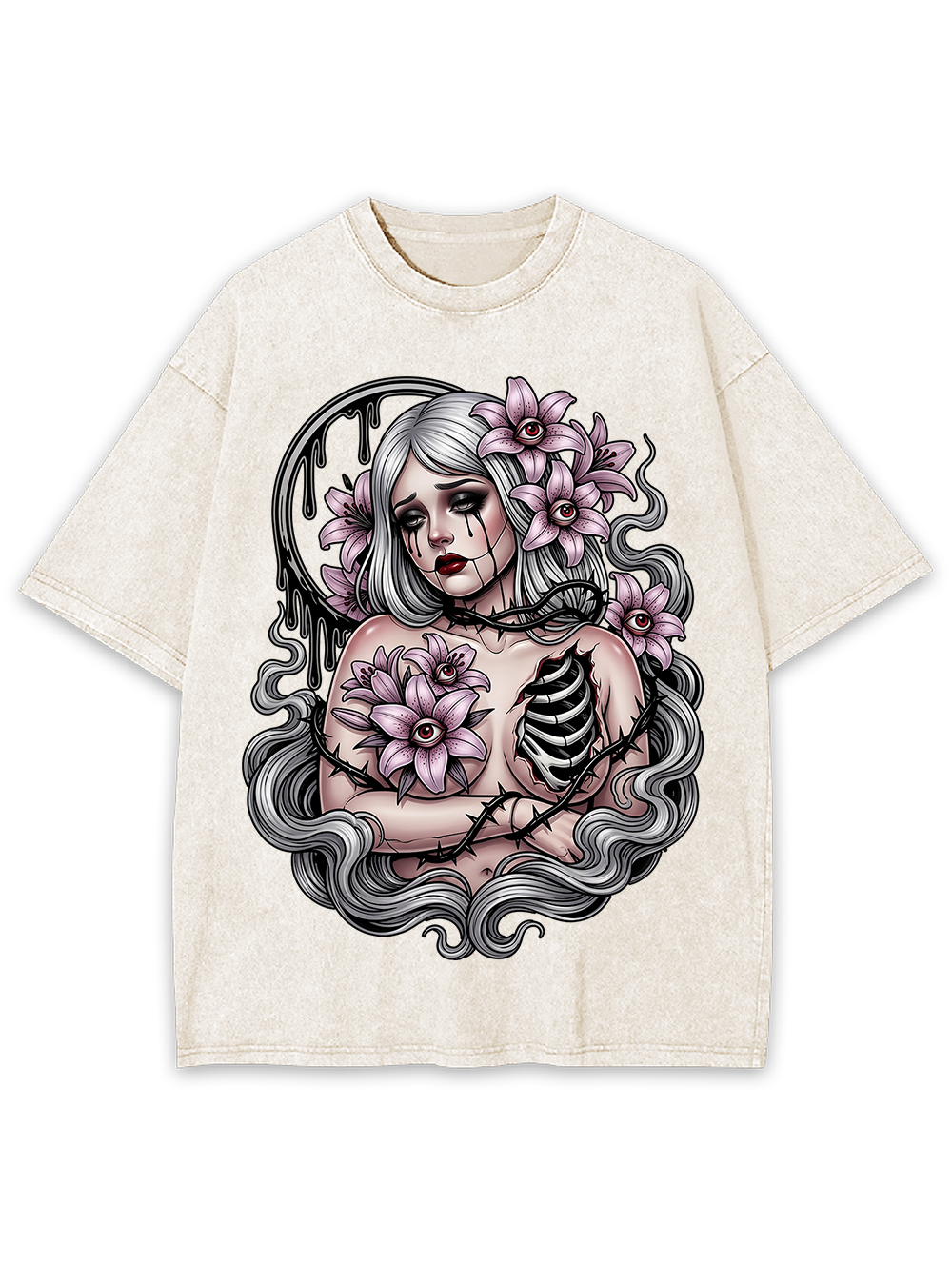 BLOOMING FROM WITHIN AAA WASHED TSHIRT