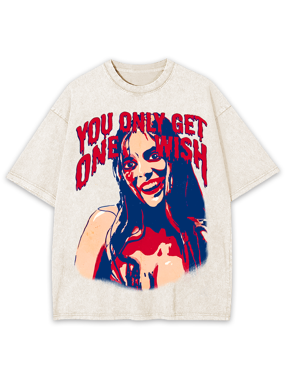 YOU ONLY GET ONE WISH AAA WASHED TSHIRT