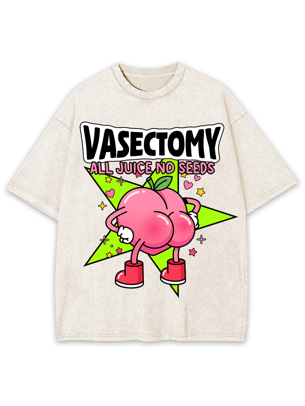 VASECTOMY WASHED TSHIRT