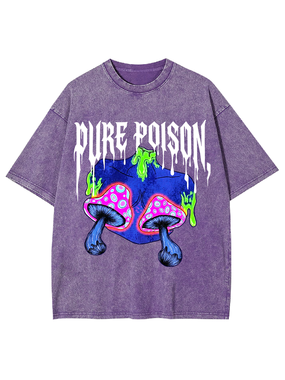 PURE POISON AAA WASHED TSHIRT